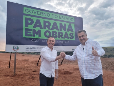 Beto Preto visita terreno que será construído Ambulatório Médico 